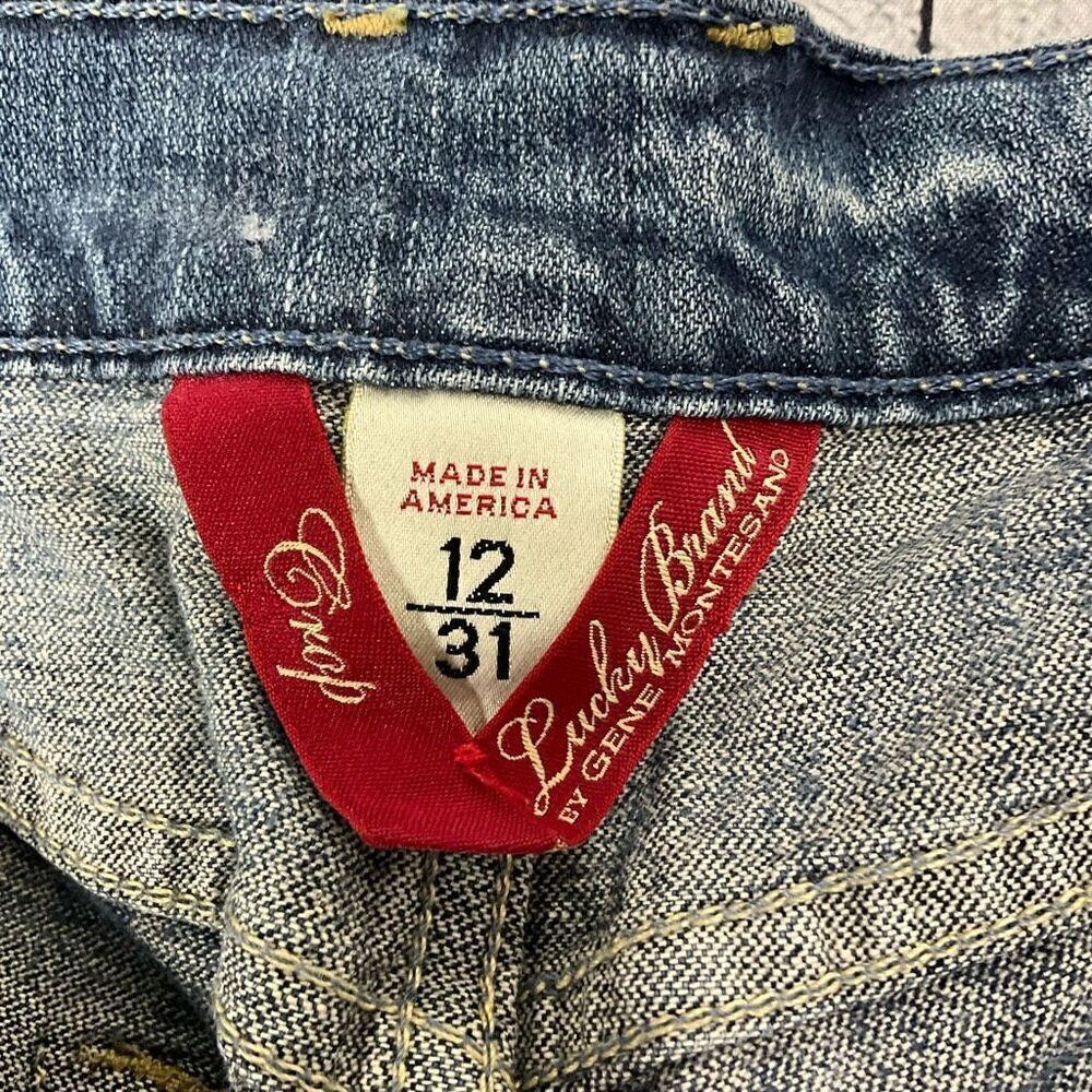 VINTAGE LUCKY BRAND Crop Jeans - Picture 4 of 5
